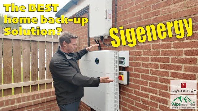 ALPS Electrical installing a Sigenergy SigenStor with full home backup on Teesside