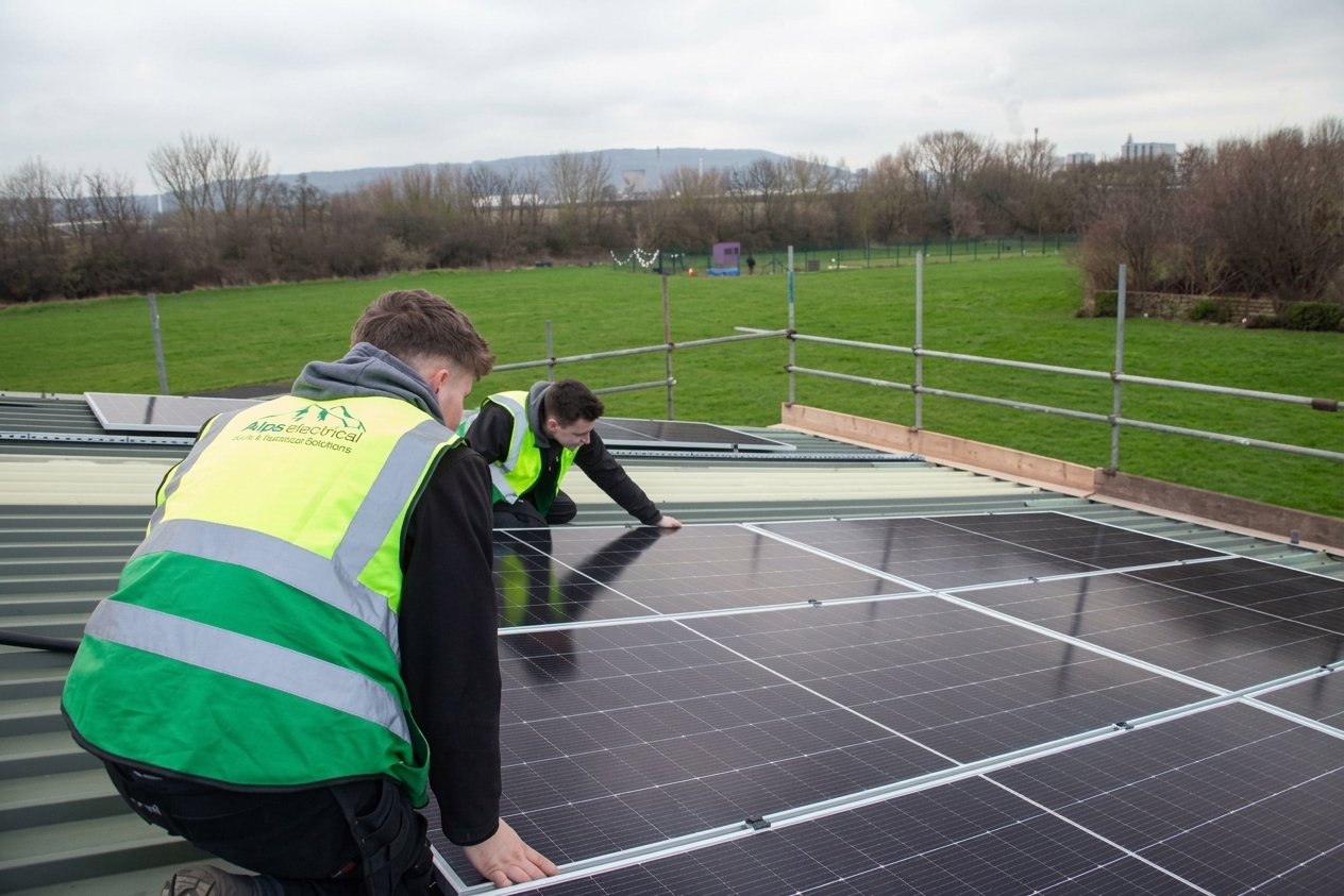 ALPS Electrical - SARA Animal Sanctuary - Commercial Solar 2