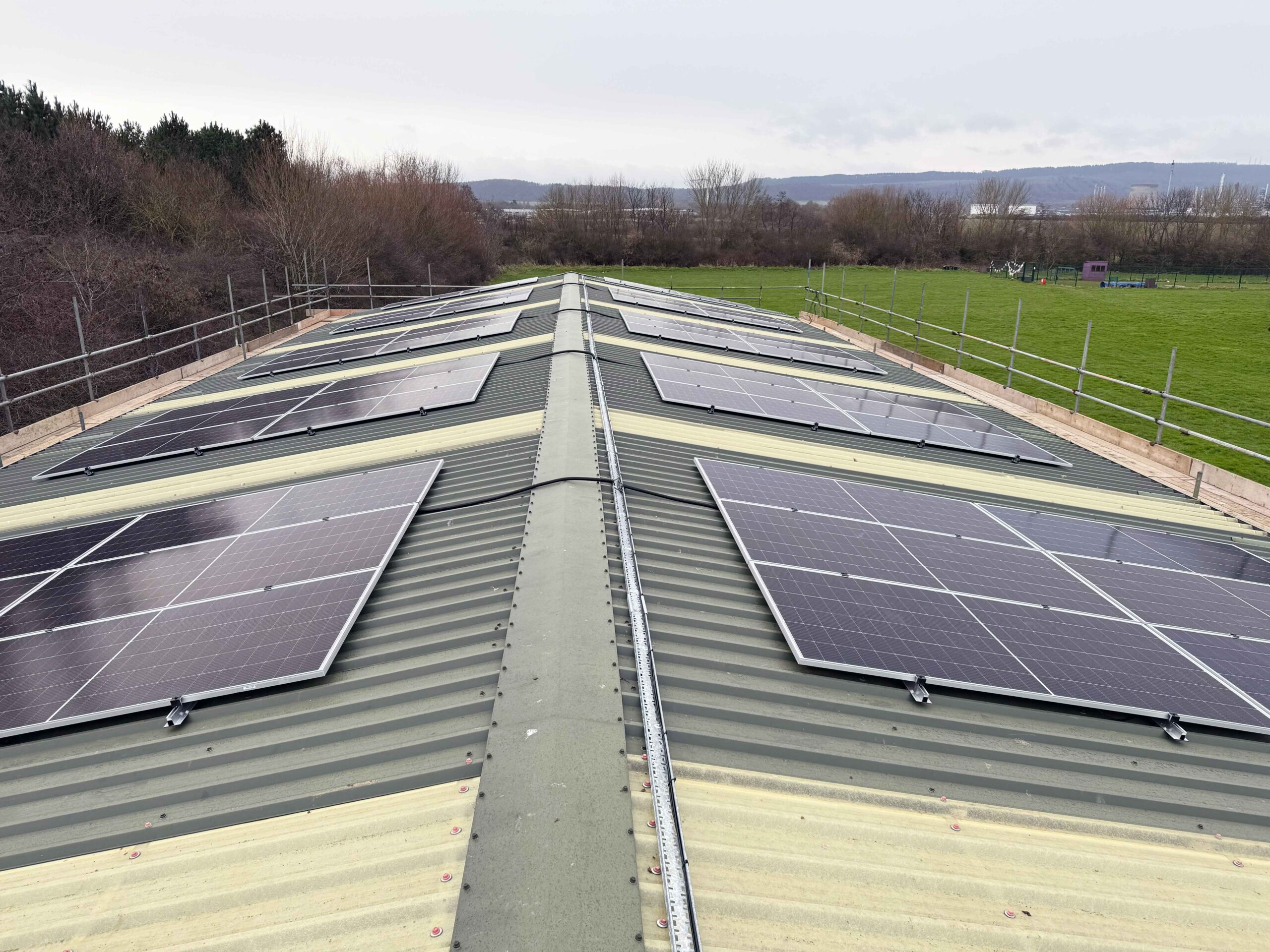 Commercial Solar install - S.A.R.A Animal Sanctuary