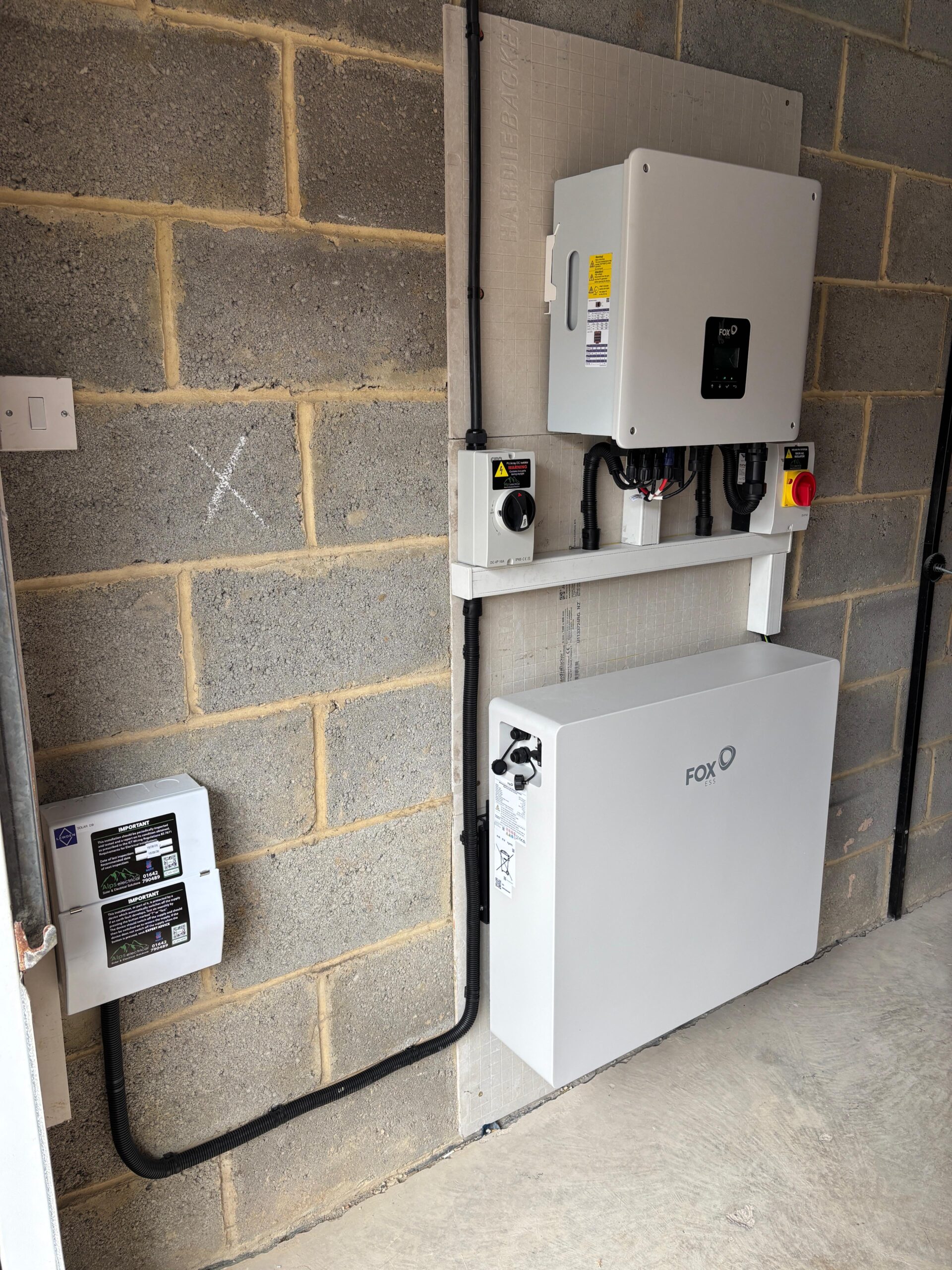 ALPS Electrical Battery Storage - Fox ESS