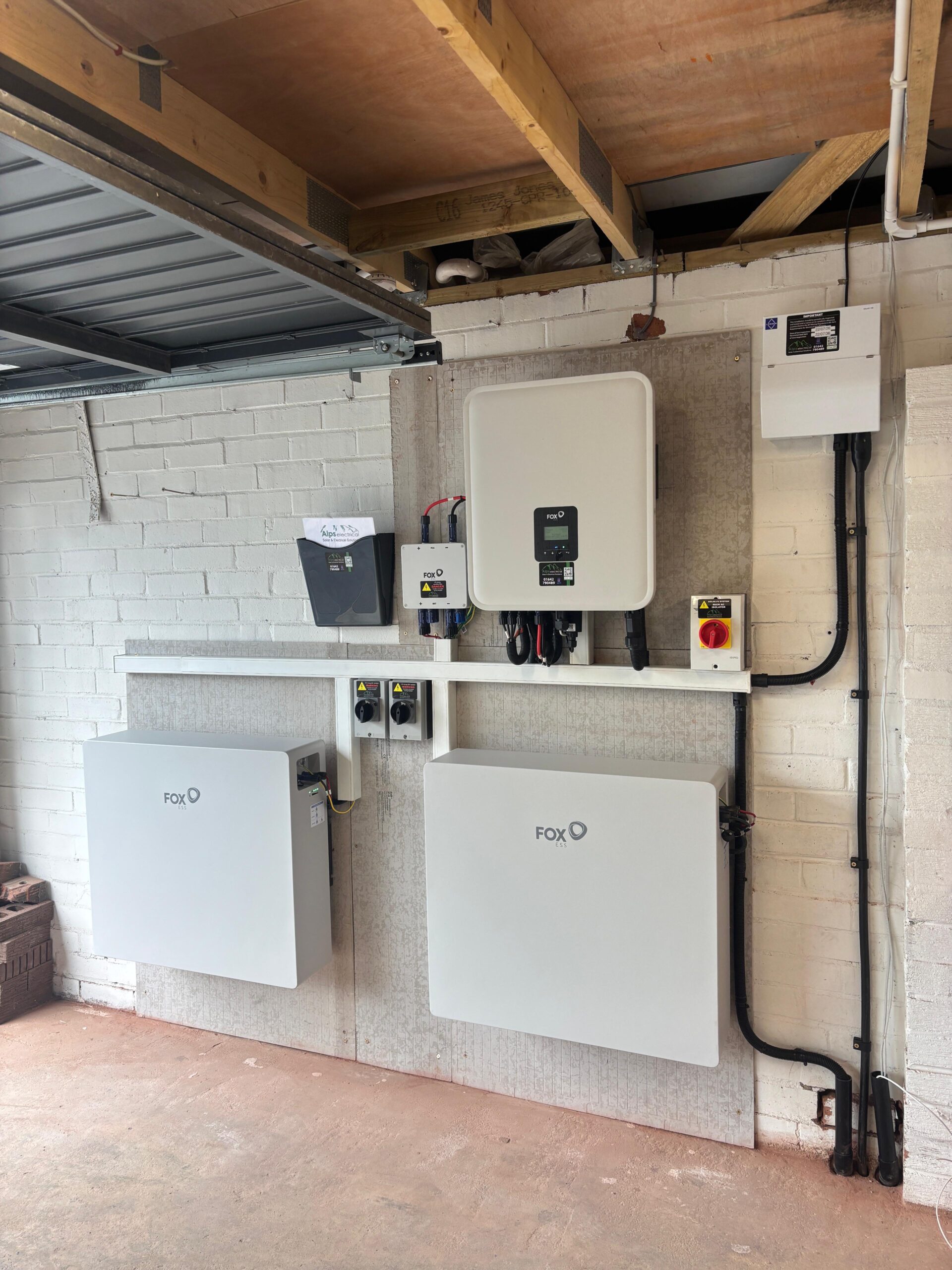 ALPS Electrical Battery Storage - Fox ESS battery storage