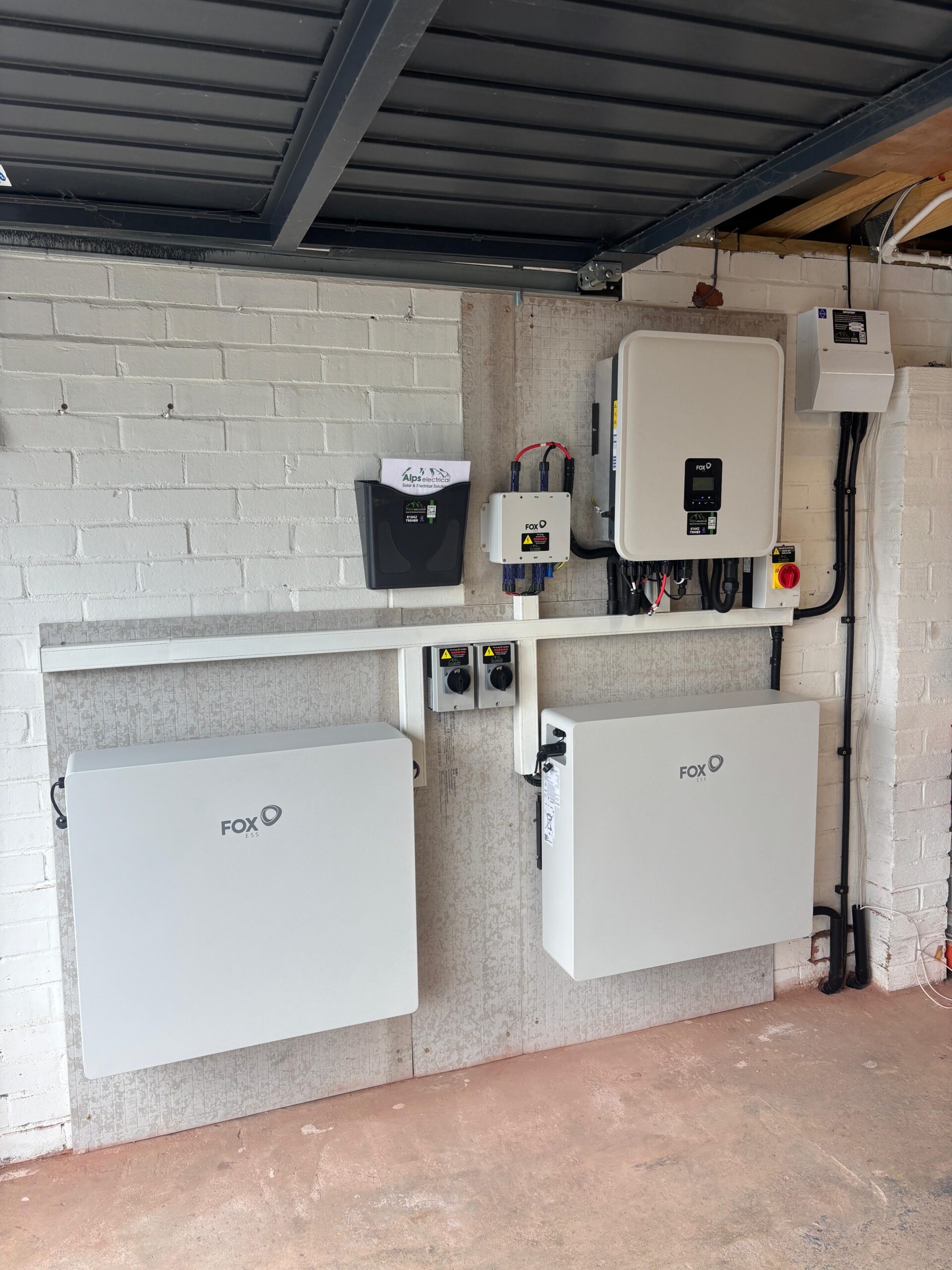 ALPS Electrical Battery Storage - Fox ESS