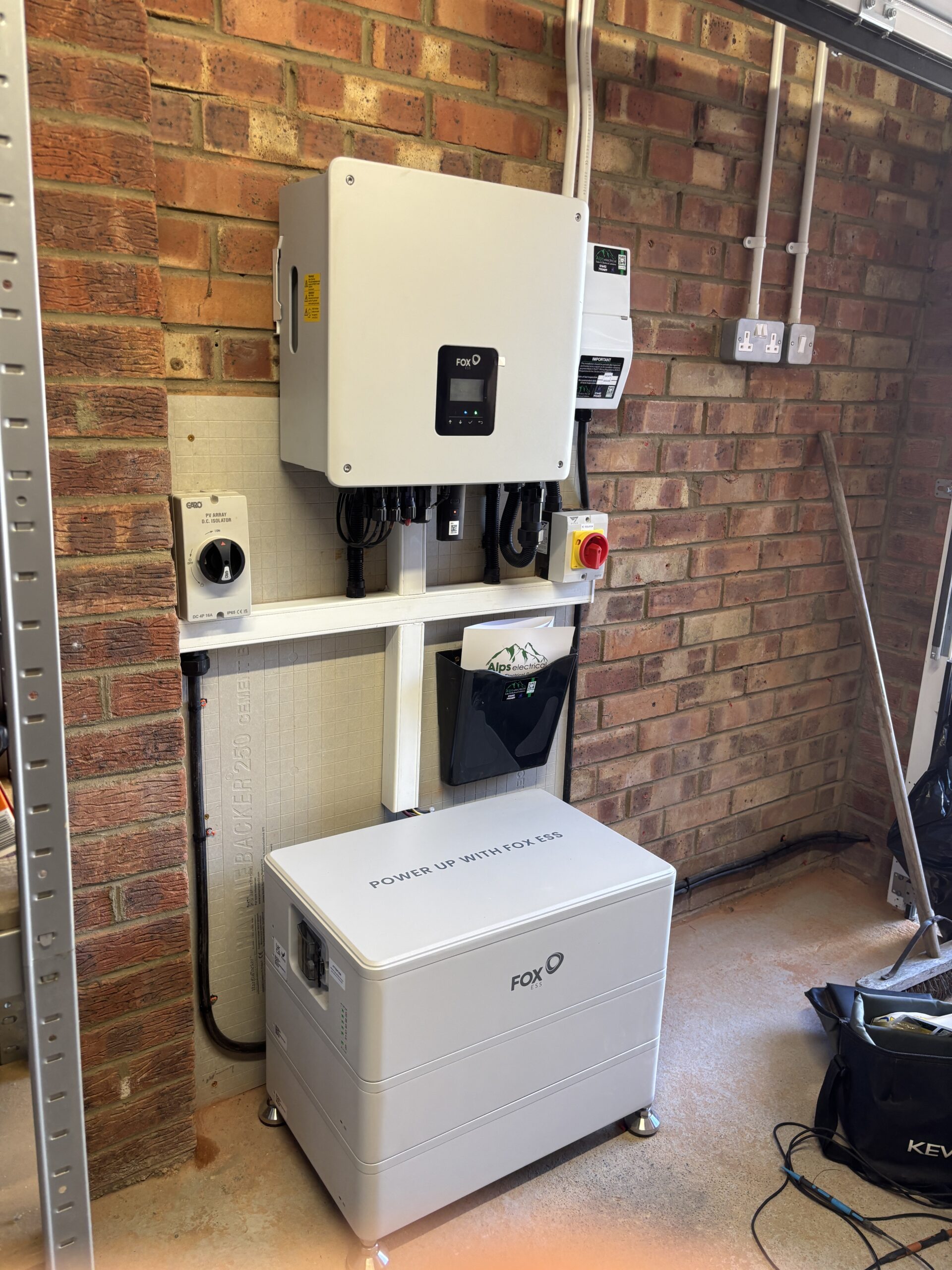 ALPS Electrical Battery Storage - Fox ESS